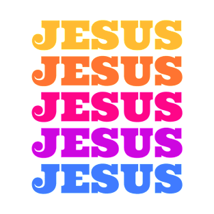 Jesus Retro Design T-Shirt