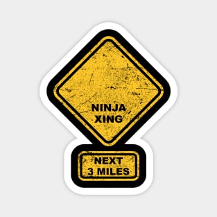 Road Sign Magnet