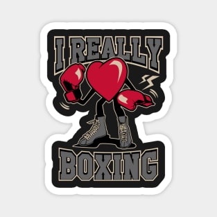 I love Boxing Magnet