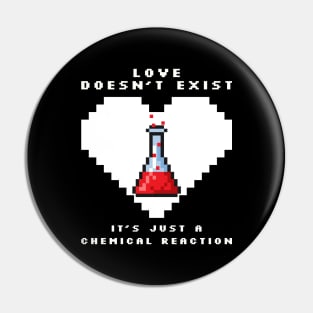 Love chemical reaction Pin