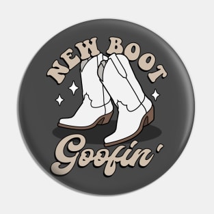 I'm just goofin'. New boot goofin' Pin