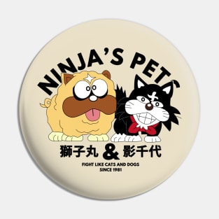 Ninja Hatori Pet's Pin