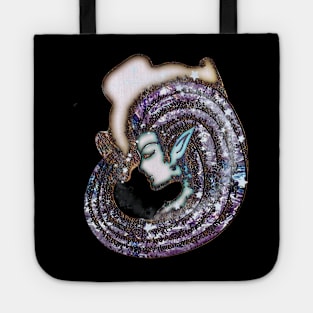 Zodiac sign aquarius Tote