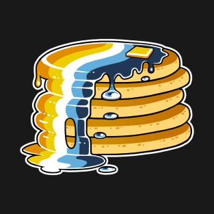 Aroace Pride Pancakes LGBT T-Shirt