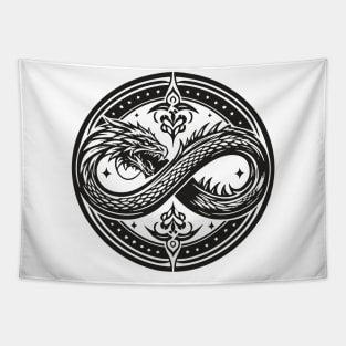 infinity dragon Tapestry