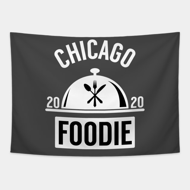 CHICAGO FOODIE Tapestry by CoolFoodiesMerch