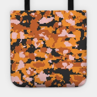 Wheat Brown Digital Camouflage Tote