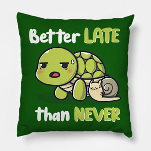 I'm late Pillow