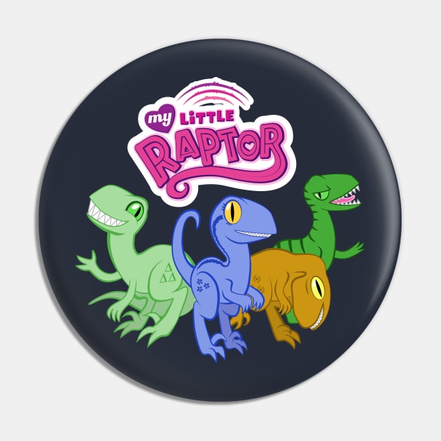 My Little Raptor Pin by JoelS