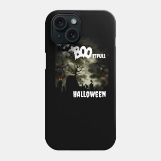 Boo tifull halloween Phone Case