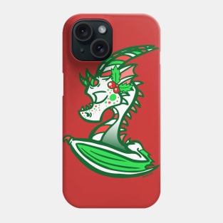 Holly Jolly Dragon Phone Case