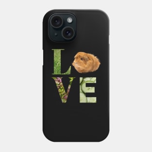 LOVE Guinea Pig Phone Case