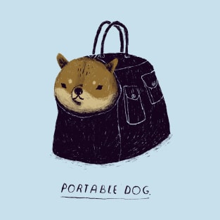 portable dog T-Shirt