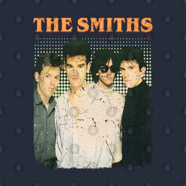 The Smiths Vintage Look 1982 // Original Fan Design Artwork by A Design for Life