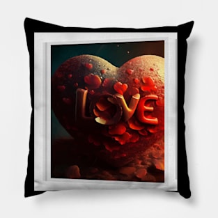 valentine's day heart Pillow