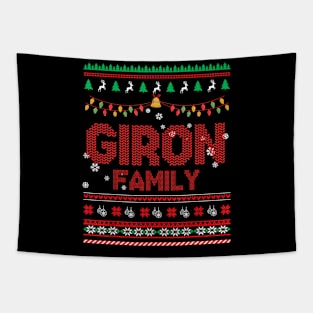 Giron Family Christmas, Name Xmas , Merry Christmas, Name , Birthday, Middle name Tapestry