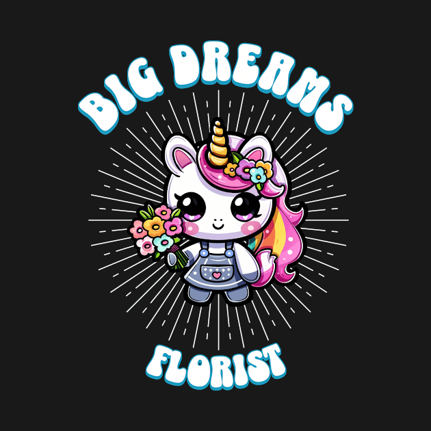 Big Dreams Florist Unicorn Ocean Edition by Pink & Pretty