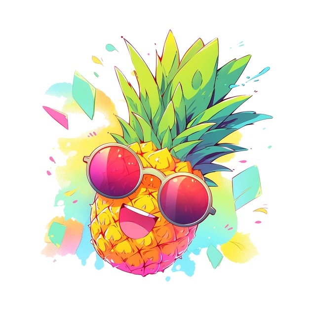 cool pineapple by piratesnow