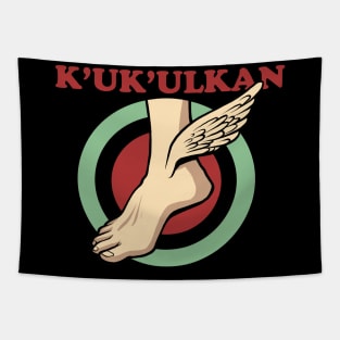 K’uk’ulkan -serpent god - namor Tapestry