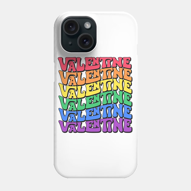 Valentines Day Love Is Love LGBT Love Phone Case by Pop Cult Store