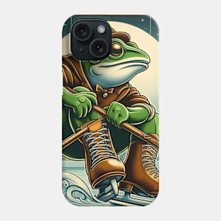 Froggy Hockey Phone Case