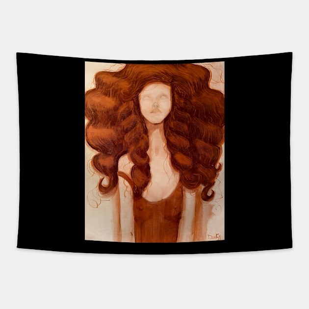 Big Hair Tapestry by DarcyAnOther