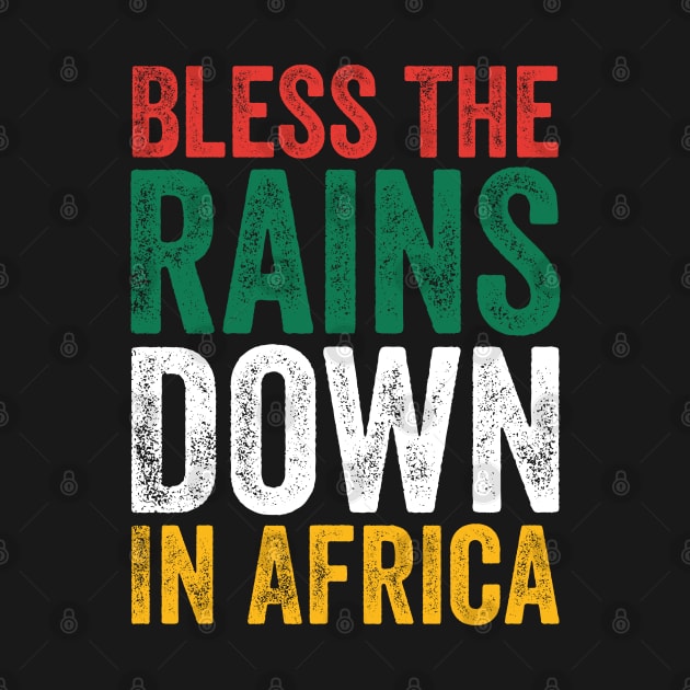 Bless The Rains Down In Africa Farmer Farm by devilcat.art
