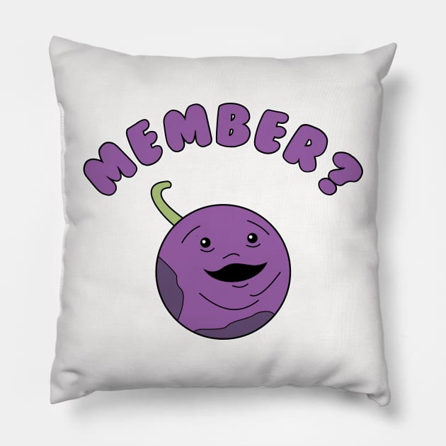 Member berries Pillow by Soulcatcher