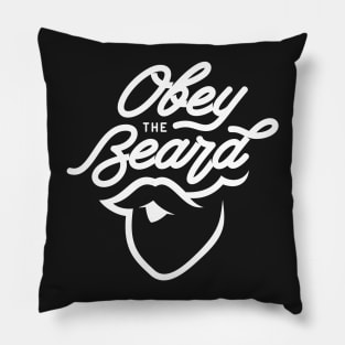 Obey The Beard Pillow