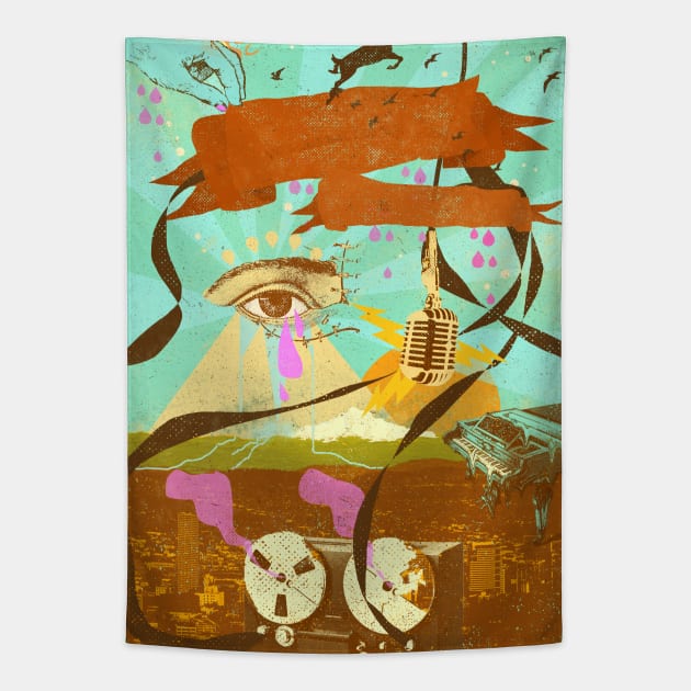 SURREAL-TO-REEL Tapestry by Showdeer