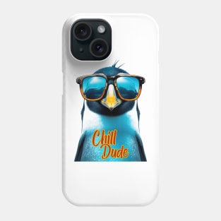 Penguin Chill Dude Summer Cool Phone Case