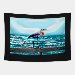 Great Blue Heron Tapestry