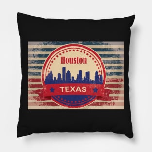 Houston Texas Pillow