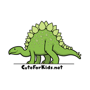 CuteForKids - Stegosaurus - Branded T-Shirt