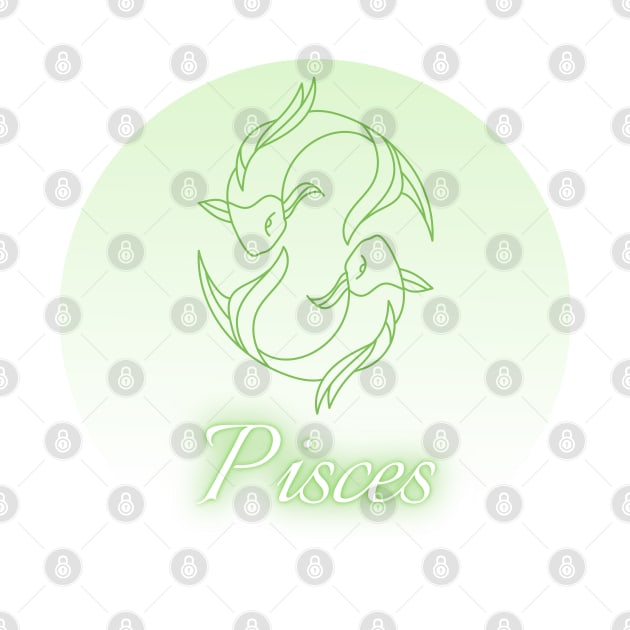 Spherical Zodiac Pisces by Mazzlo Shop