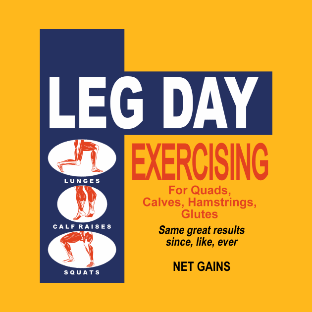 Leg Day (Minus) by HeroInstitute