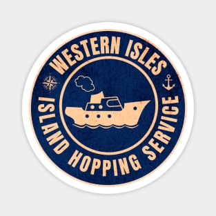 Western Isles Island Hopping Service Magnet