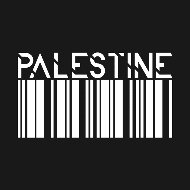 Palestine - The Bar Code Say To Free Palestinian From Israel by mangobanana