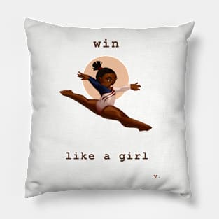 Win Like a Girl Pillow