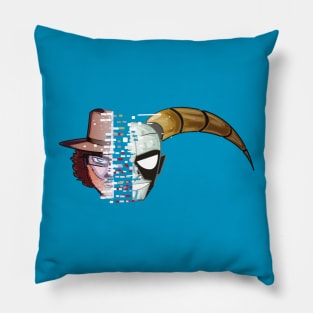 Luminous Veil Two Face Pillow