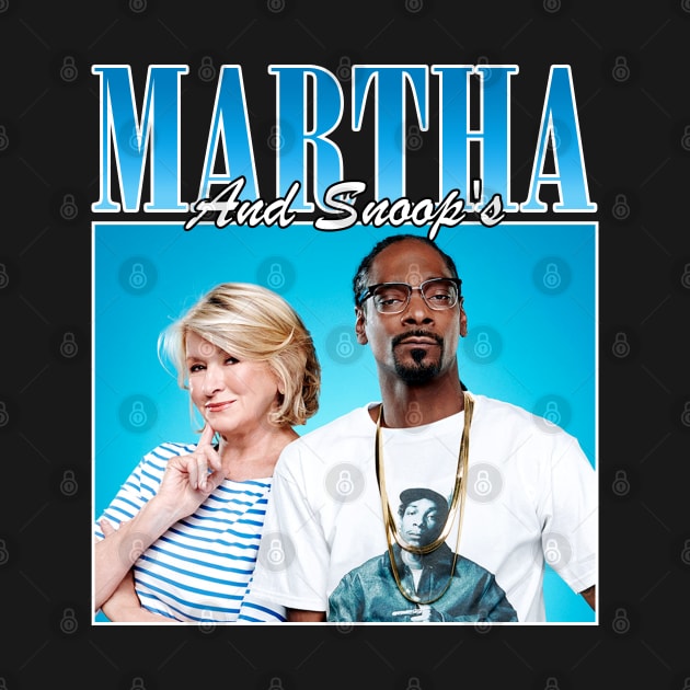 Martha Stewart and Snoop Dogg - Snoop and Martha by bmbg trian