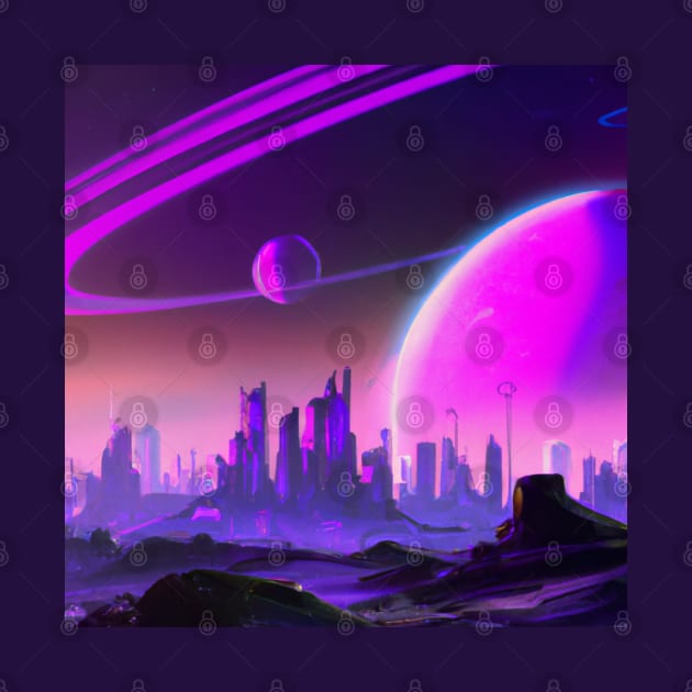 Alien City by ElectricPeacock