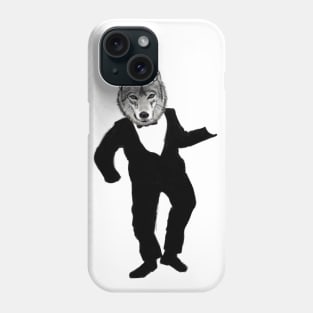 Dancing Wolf Phone Case