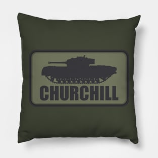 WW2 Churchill Tank Pillow