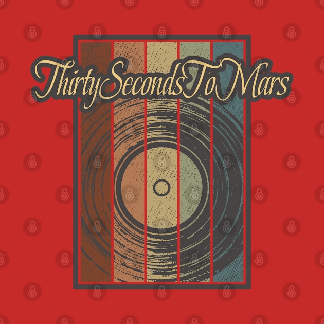 Thirty Seconds To Mars Vynil Silhouette by North Tight Rope