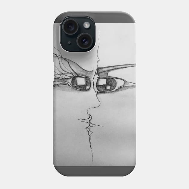 Kiss Phone Case by oa_curious_design