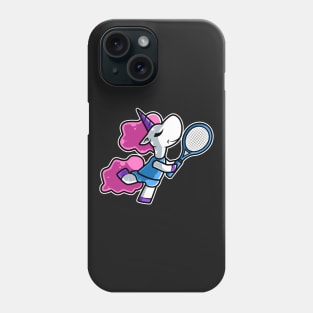 Unicorn Tennis Player Funny Coach print Phone Case