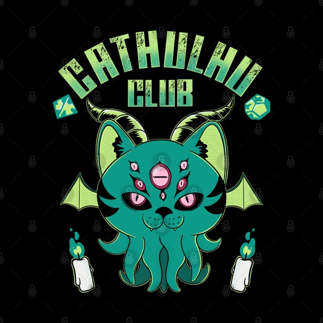 Cathulhu club by Artthree Studio