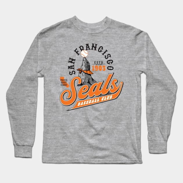 MindsparkCreative San Francisco Seals Baseball Tee