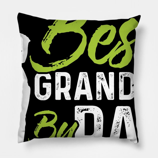 Best Grandpa By Par - Golf Pillow by Tee__Dot